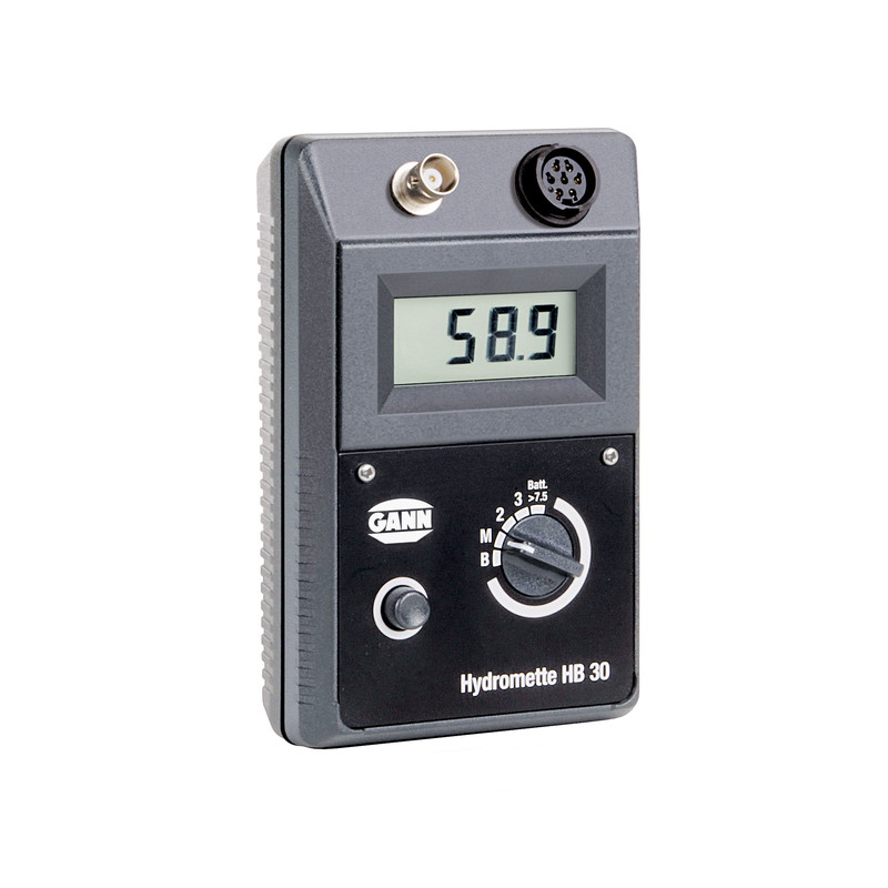 Gann Hydromette HB 30 - elektronischer Holz- und Baufeuchtemesser