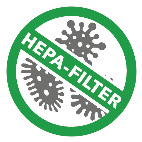 REMKO Luftreiniger LRM 350  - Saubere Raumluft mit HEPA Filter