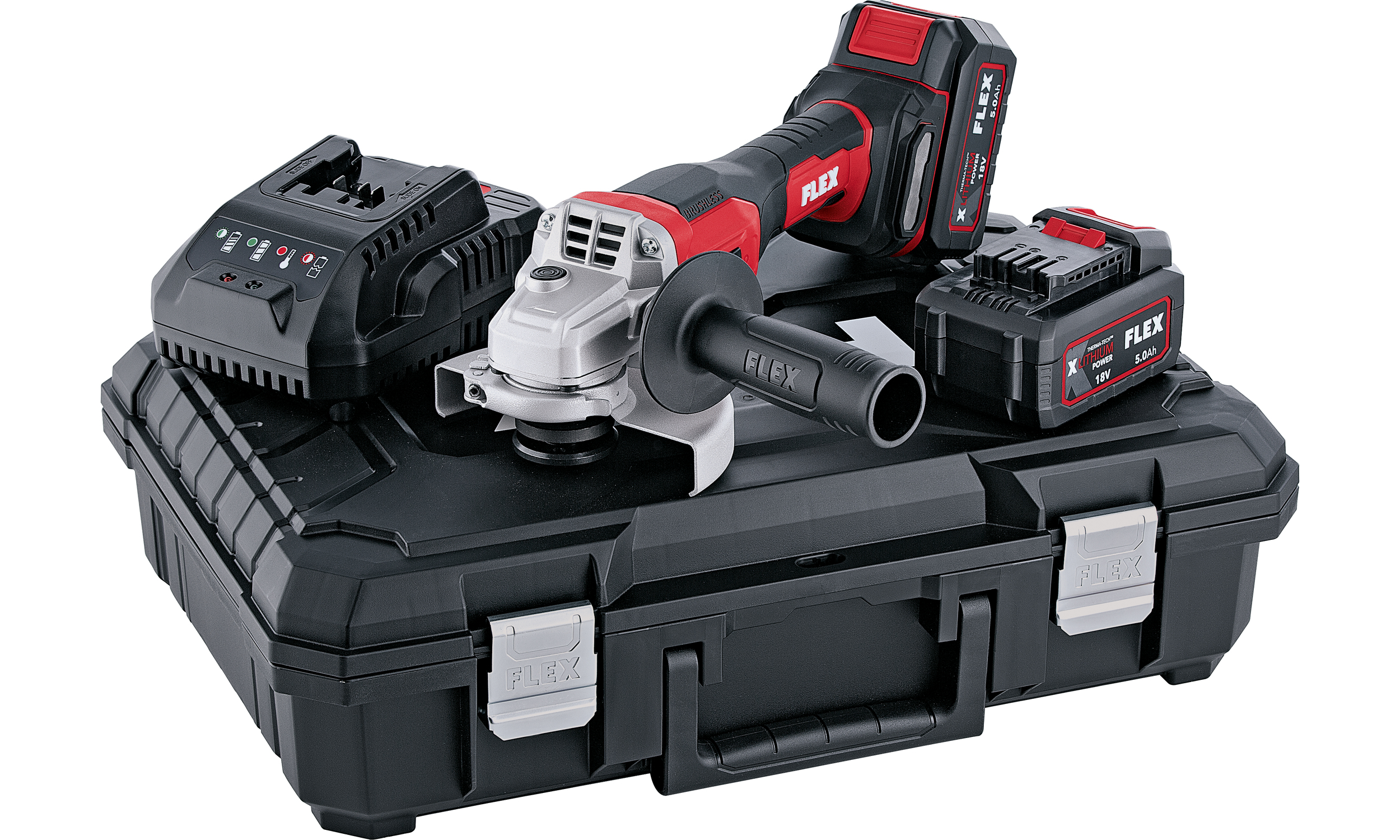 FLEX L 125 18.0-EC LD/5.0 Set Akku-Winkelschleifer