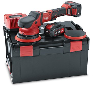 FLEX XFE 15 150 18.0-EC/5.0 Set Akku-Exzenterpolierer - 418099
