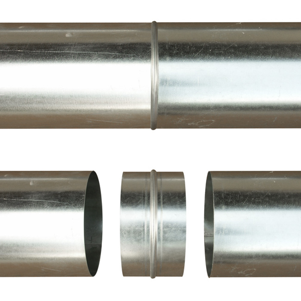 Verbinder (Nippel) für Warmluftschläuche - 500mm