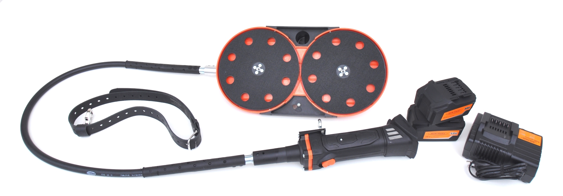 Rokamat FOX - WDVS-Schleifer mit Power-Akku - 24000-A