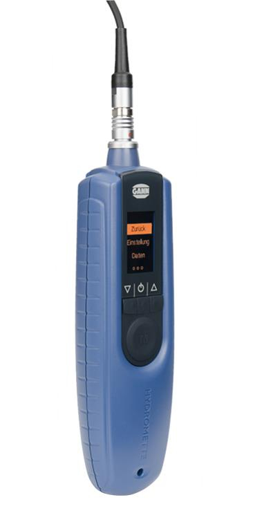 GANN Hydromette BL LG 17 - Set mit Luftgeschwindigkeitselektrode LG-25 BL, Teleskop-Handgriff & Bereitschaftskoffer BK LG