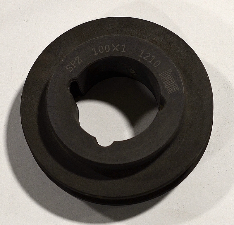Keilriemenscheibe SPZ,1-rillig d:100 mm  - 1102794