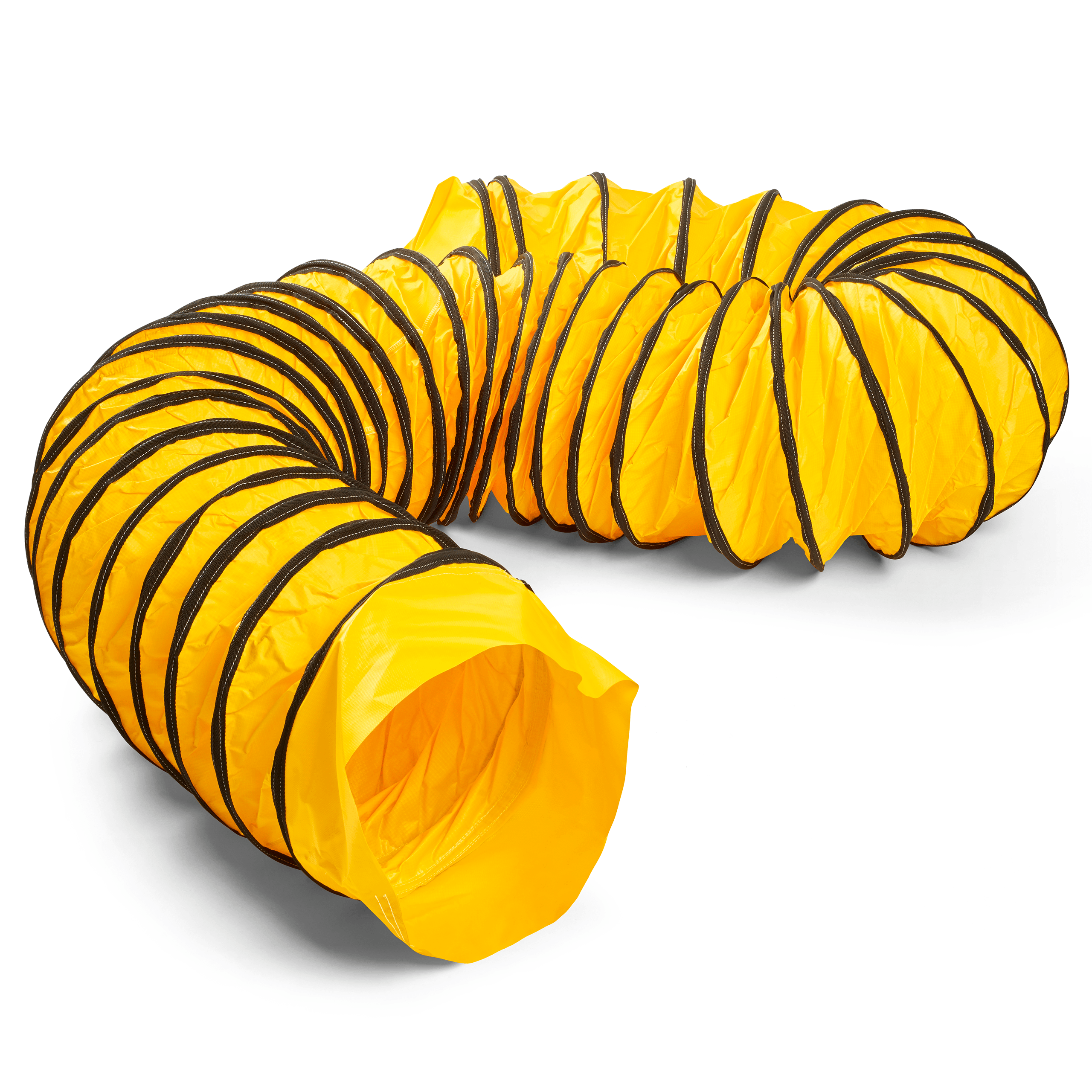 152 mm x 7,6 m Warmluftschlauch - PVC-frei -45°C bis ca. +145°C - Farbe: Gelb - Climia