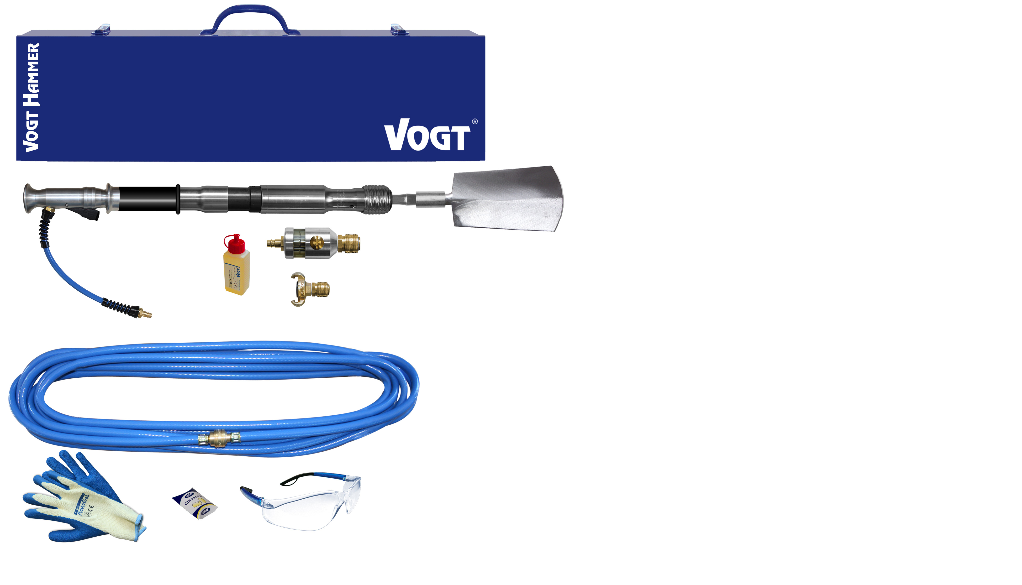 VOGT Hammer VH 50-70.18 mit Delta-Griff T Basis-Set ohne Vibrationsdämpfung - VH 50-70.18-D T