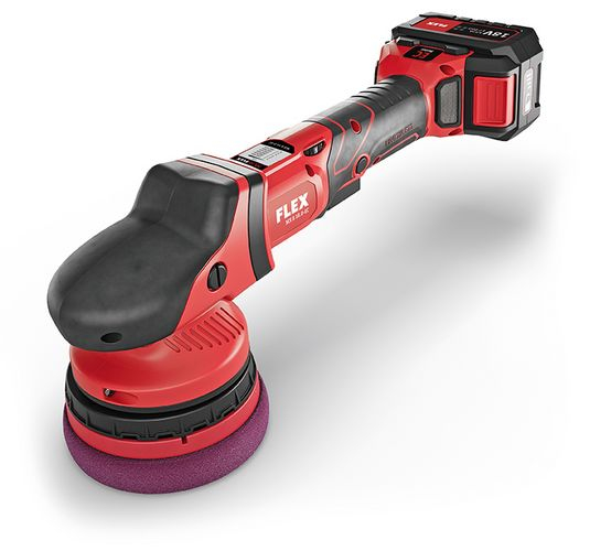 FLEX XCE 8 125 18.0-EC/5.0 Set Akku-Exzenterpolierer mit Zwangsantrieb - 438413