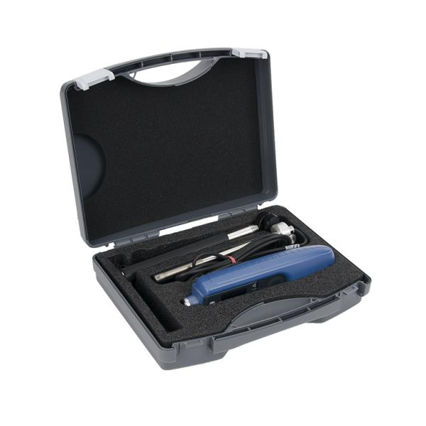 GANN Hydromette BL LG 17 - Set mit Luftgeschwindigkeitselektrode LG-25 BL, Teleskop-Handgriff & Bereitschaftskoffer BK LG