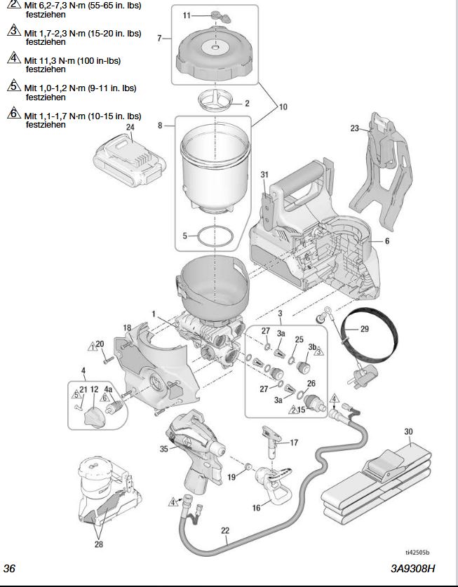 Graco Kolbenpumpen-Ersatzsystem für Ultra QuickShot 230 V -18H072