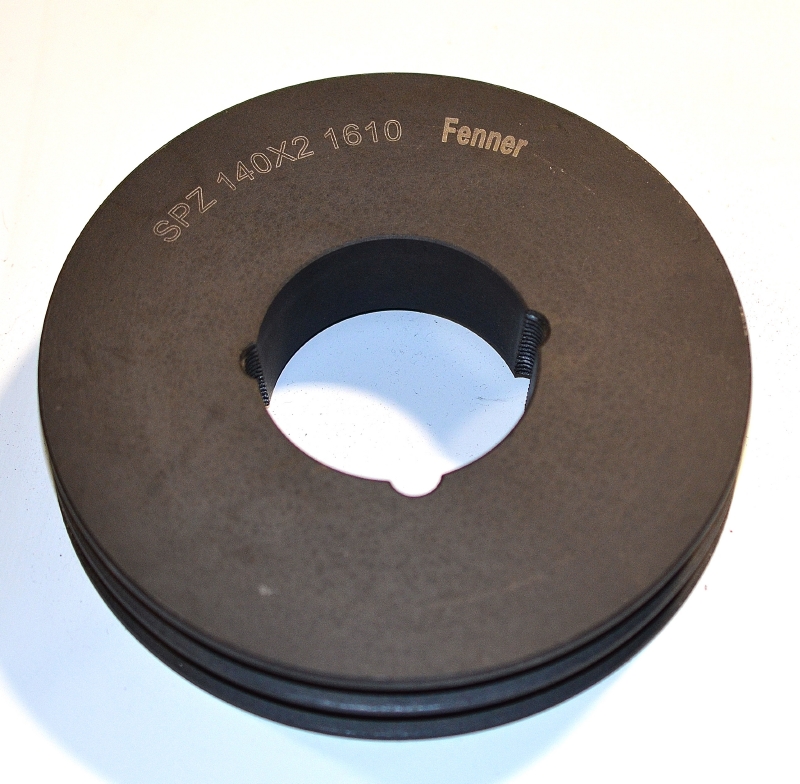 Keilriemenscheibe SPZ,2-rillig d:140 mm  - 1102780