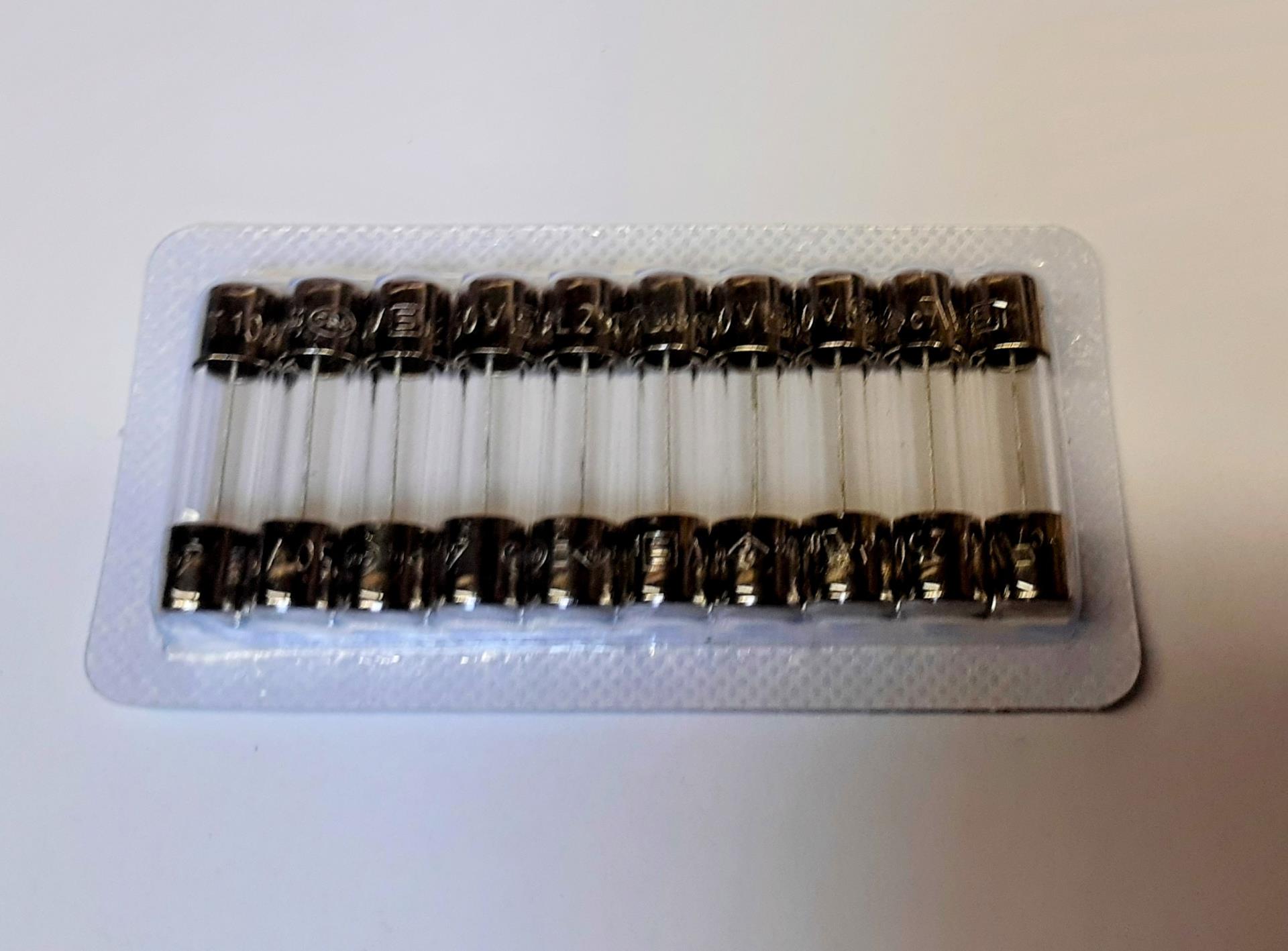 SPEWE Trafosicherung Sicherung 5 x 20, 10A - 10 Stück - 1900084