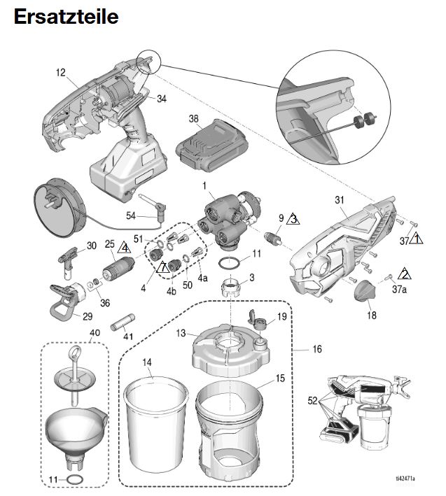 Graco Auslassventil für Ultra / UltraMax - 17P183