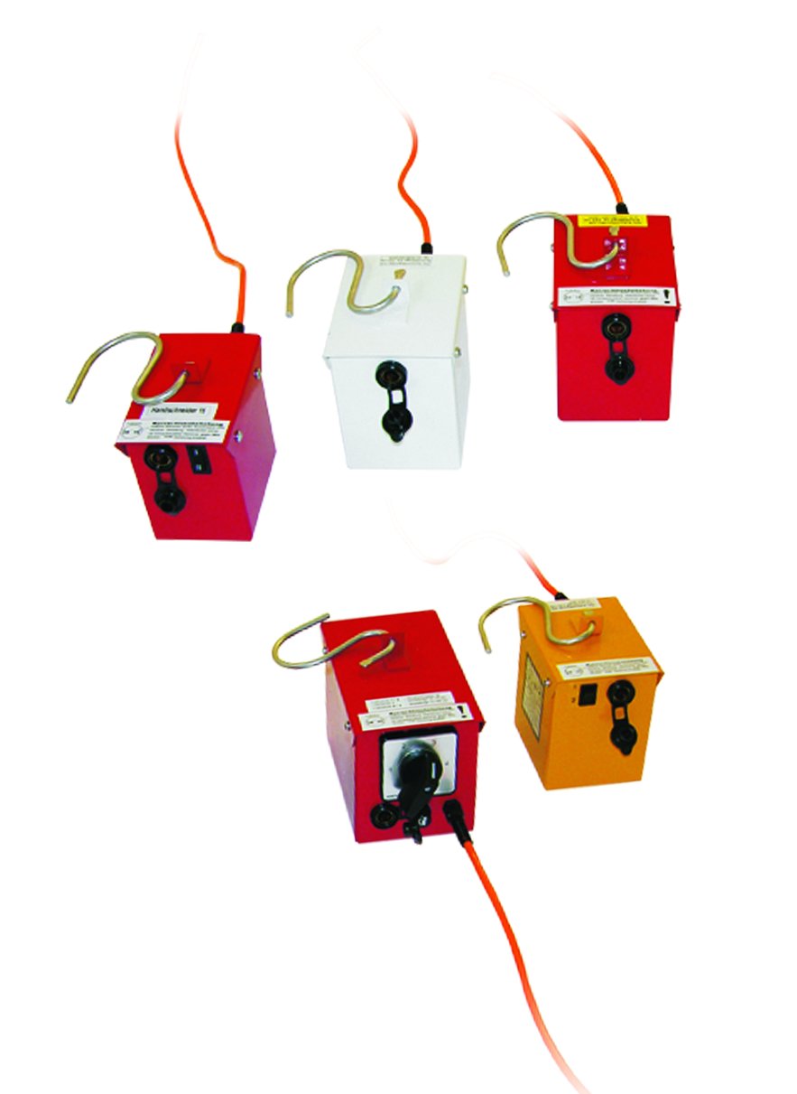 Trafo RKT-0-11-26V, 230V mit Sicherungsautomat 90 cm Sek. - 17 cm Primärkabel für SPEWE 5305S