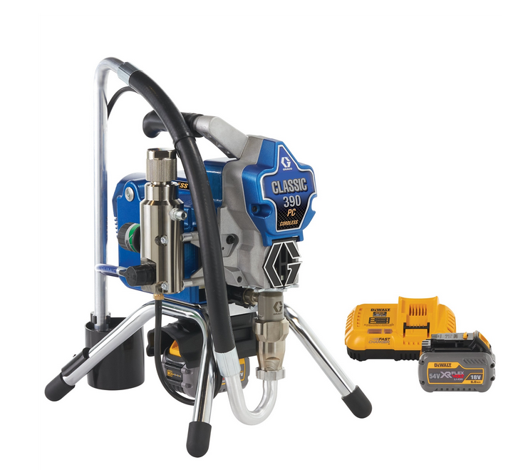 Graco Classic 390 PC Stative  Elektrisches kabelloses Airless-Spritzgerät - 25T863