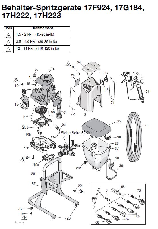 Graco Netzteil GX FF für Modell 17F924 - 17J173