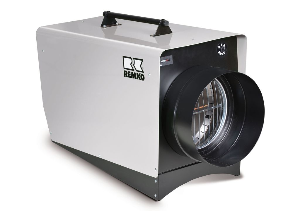 REMKO SERIE ELT 18-HT INOX - Elektro-Heizgerät für besonders hohe Temperaturen in Edelstahlausführung