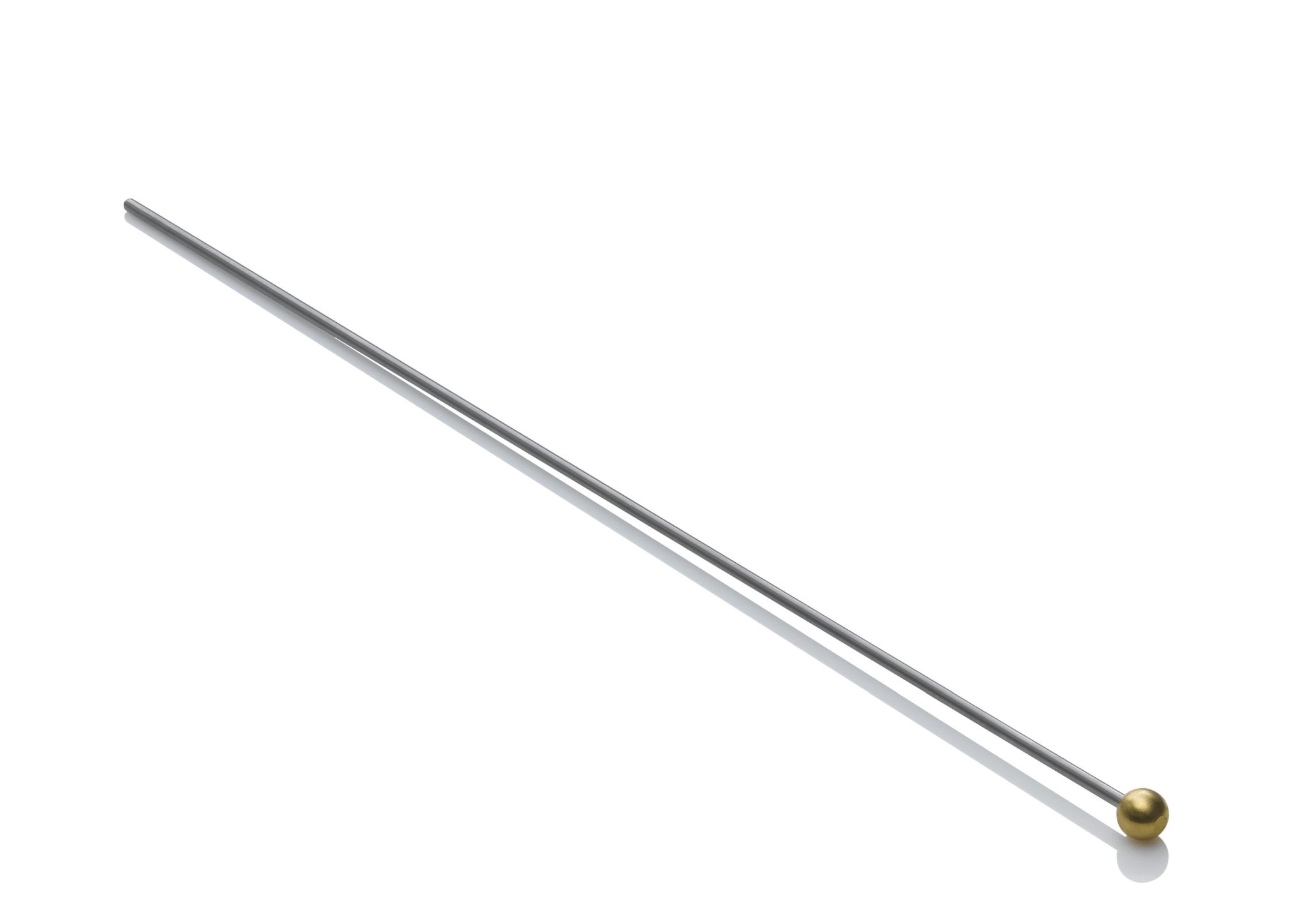 Tapetenstange 67/70 mit Messingkugel - Für CB 67 N/70 N