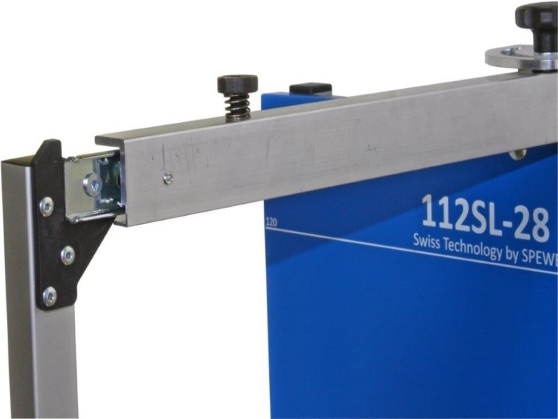 SPEWE 112SL Glühdraht-Standschneidegerät für Polystyrolplatten - inkl. Trafo, Auflageschiene rechts, Freistellstütze - ohne Koffer