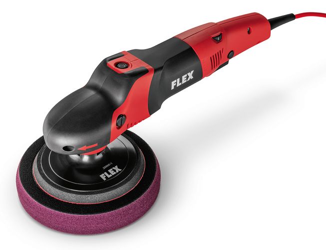 FLEX PE 14-1 180 Polierer mit hohem Drehmoment für die Bearbeitung großer Lackoberflächen