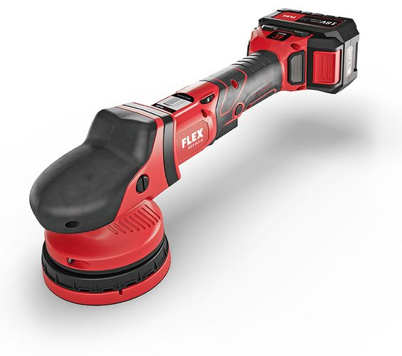 FLEX XCE 8 125 18.0-EC/5.0 Set Akku-Exzenterpolierer mit Zwangsantrieb - 438413