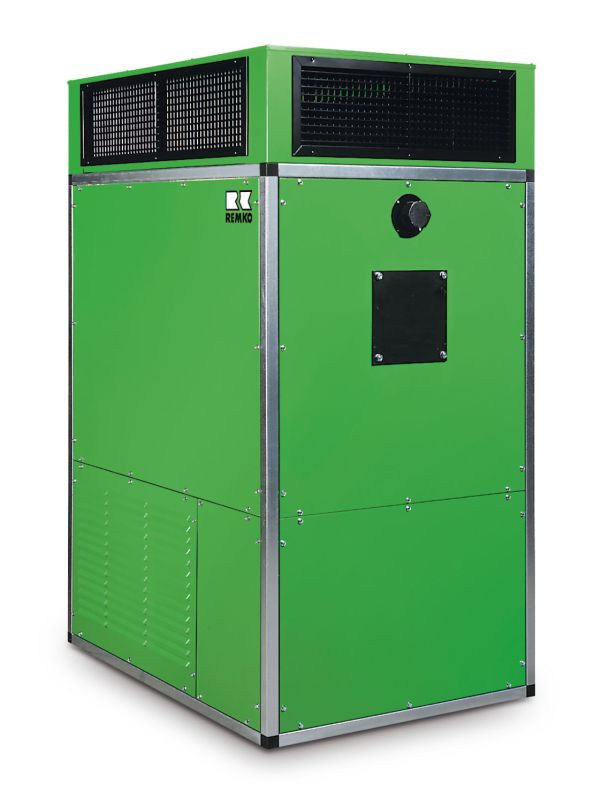 REMKO SERIE VRS C - mit Ölbrenner Ausblashaube HB 90 - VRS 30 C