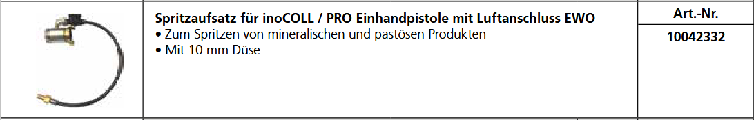 inoCOLL Klebe-/Spritzset im Koffer - 10042999