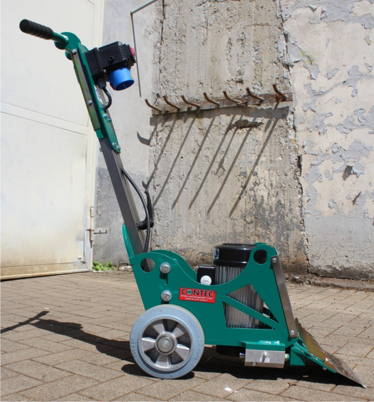 CONTEC Fußbodenstripper OX - Für die Entfernung von Teppich, Linoleum, Vinyl