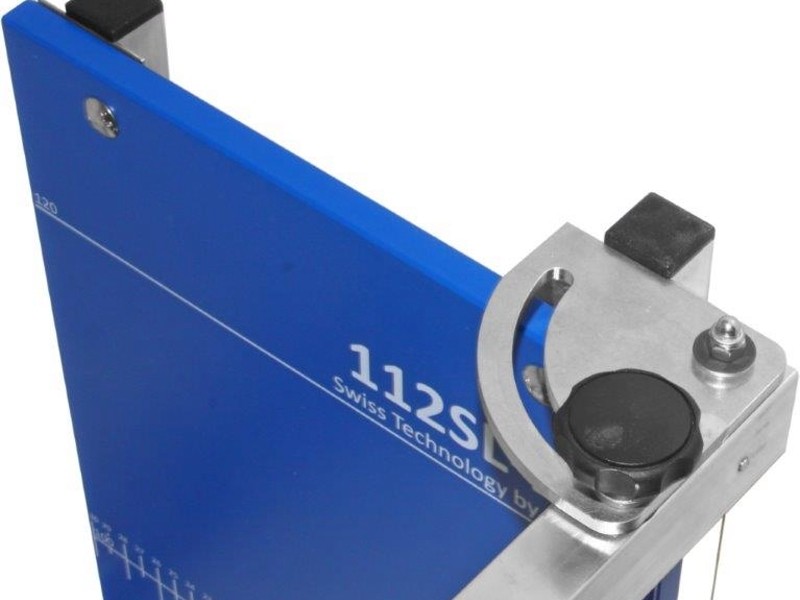 SPEWE 112SL Glühdraht-Standschneidegerät für Polystyrolplatten - inkl. Trafo, Auflageschiene rechts, Freistellstütze - ohne Koffer