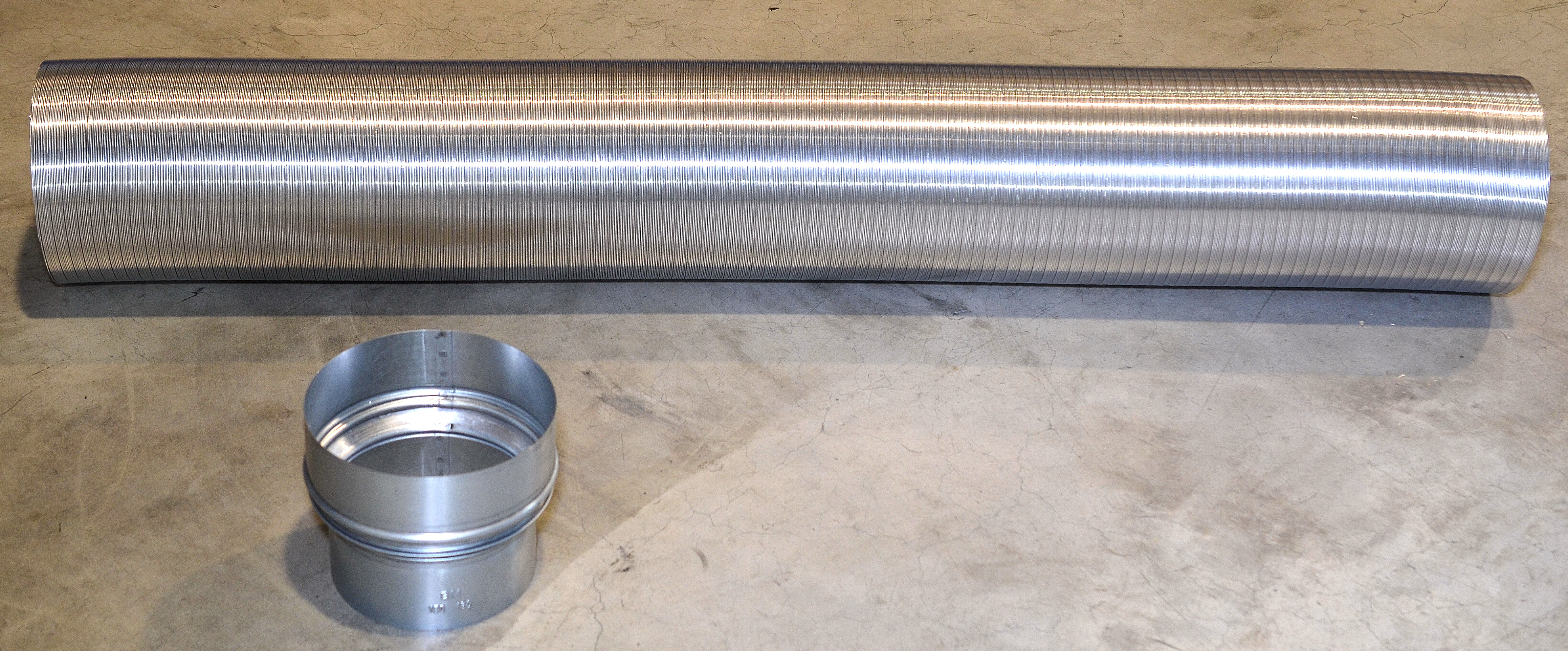 REMKO Flexible Abgasleitung Ø150mm - Aus hitzebeständigem Spezialrohr