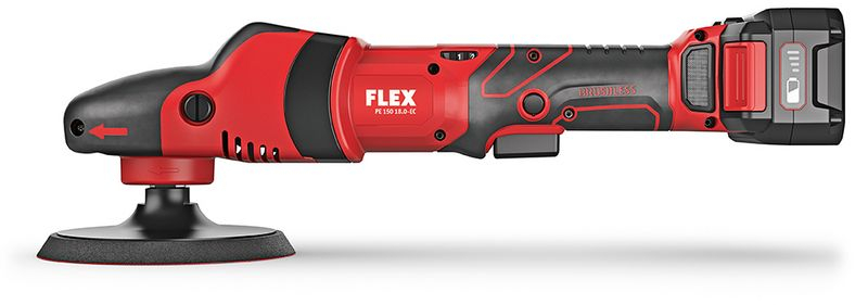 FLEX PE 150 18.0-EC C Akku-Rotationspolierer - 493856