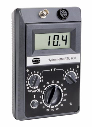Gann Hydromette RTU 600 - kombiniertes elektronisches 4-fach Messgerät