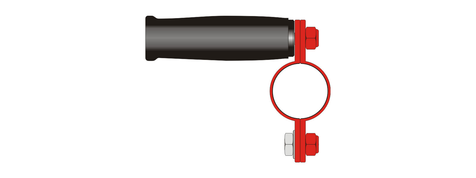 VOGT Haltegriff für VH 25 / VH 30 zur optimierten Führung - Z625