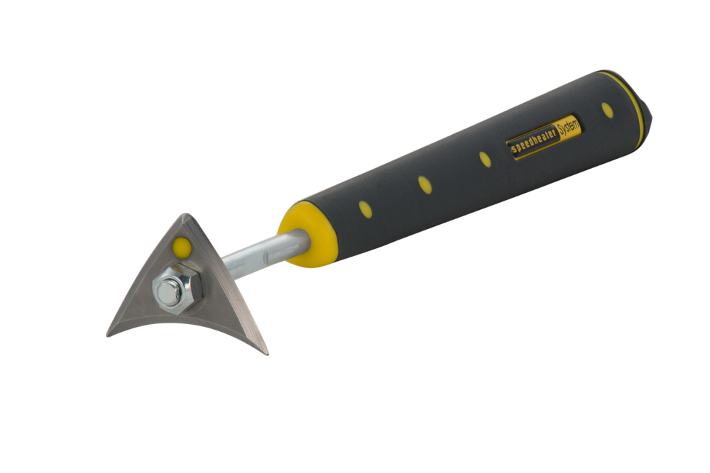 Speedheater Cobra Value Pack - Premium-Tool für effizientes Entlacken von Holzoberflächen inkl. Flächen- und Bumerangschaber und Transportbox