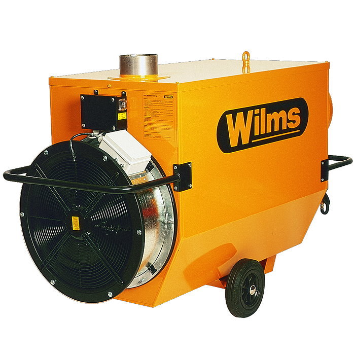 Wilms® BV 265 B Heißluftturbine - Mit Abgasführung und erhöhter Pressung