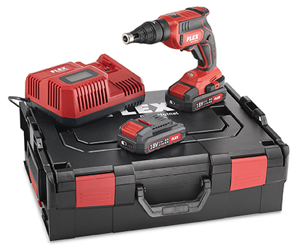 FLEX DW 45 18.0-EC/2.5 Set Akku-Trockenbauschrauber