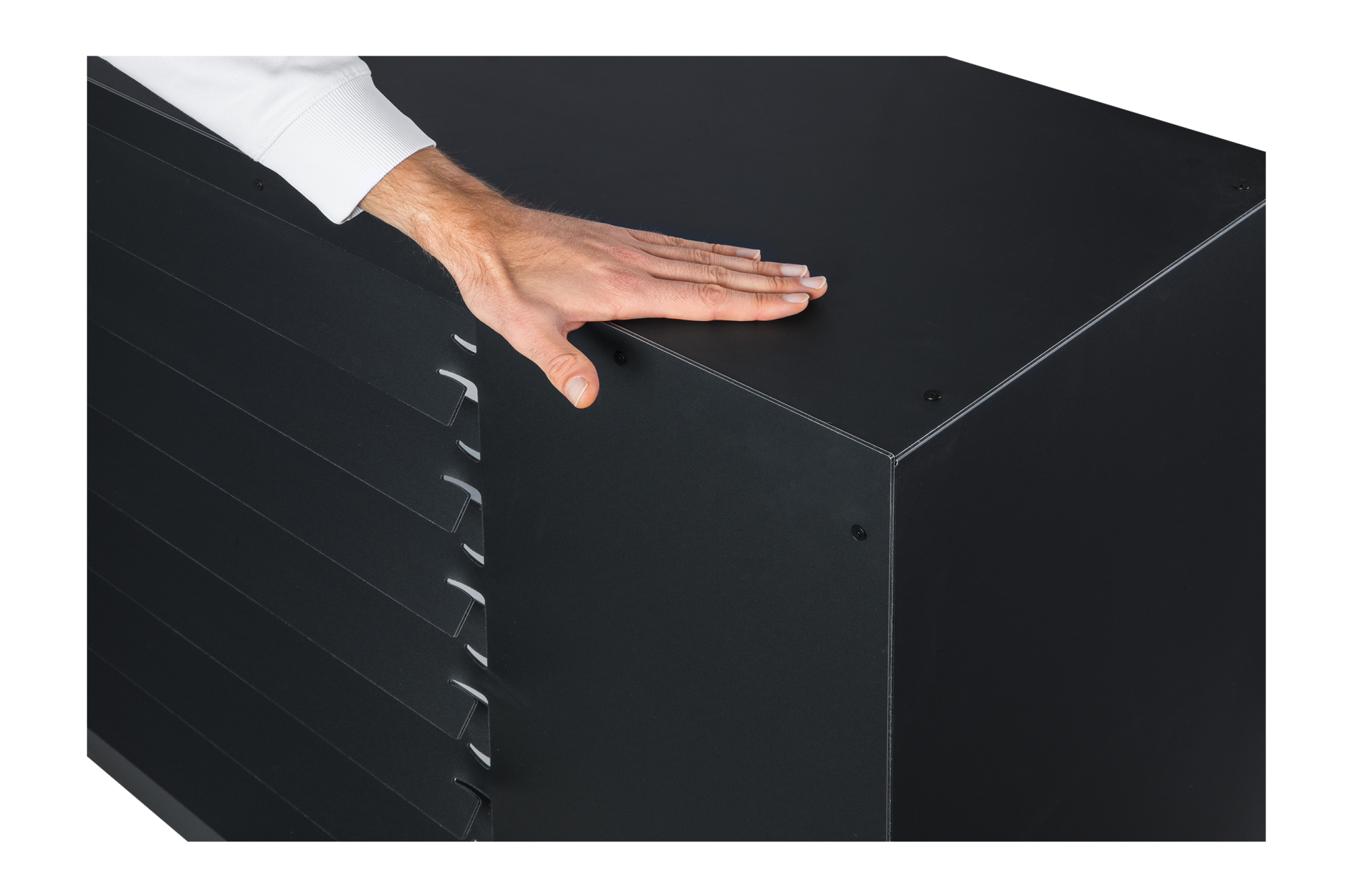 Designhaube für Mono- und Multisplit Klimaanlagen - Geeignet für Split– und Multi-Inverter Außengeräte mit den  Maximalabmessungen 680x900x370 mm