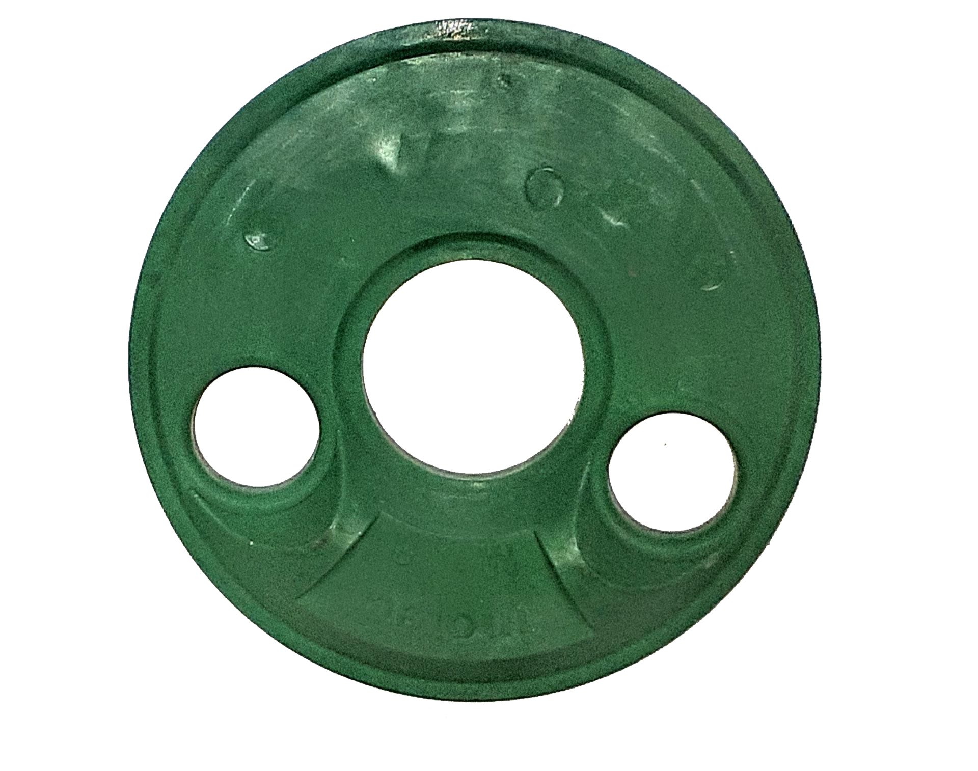 Inotec Förderscheibe grün mit Rampe Stahleinlage für die inoBeam M8 Modelle  - 10011858
