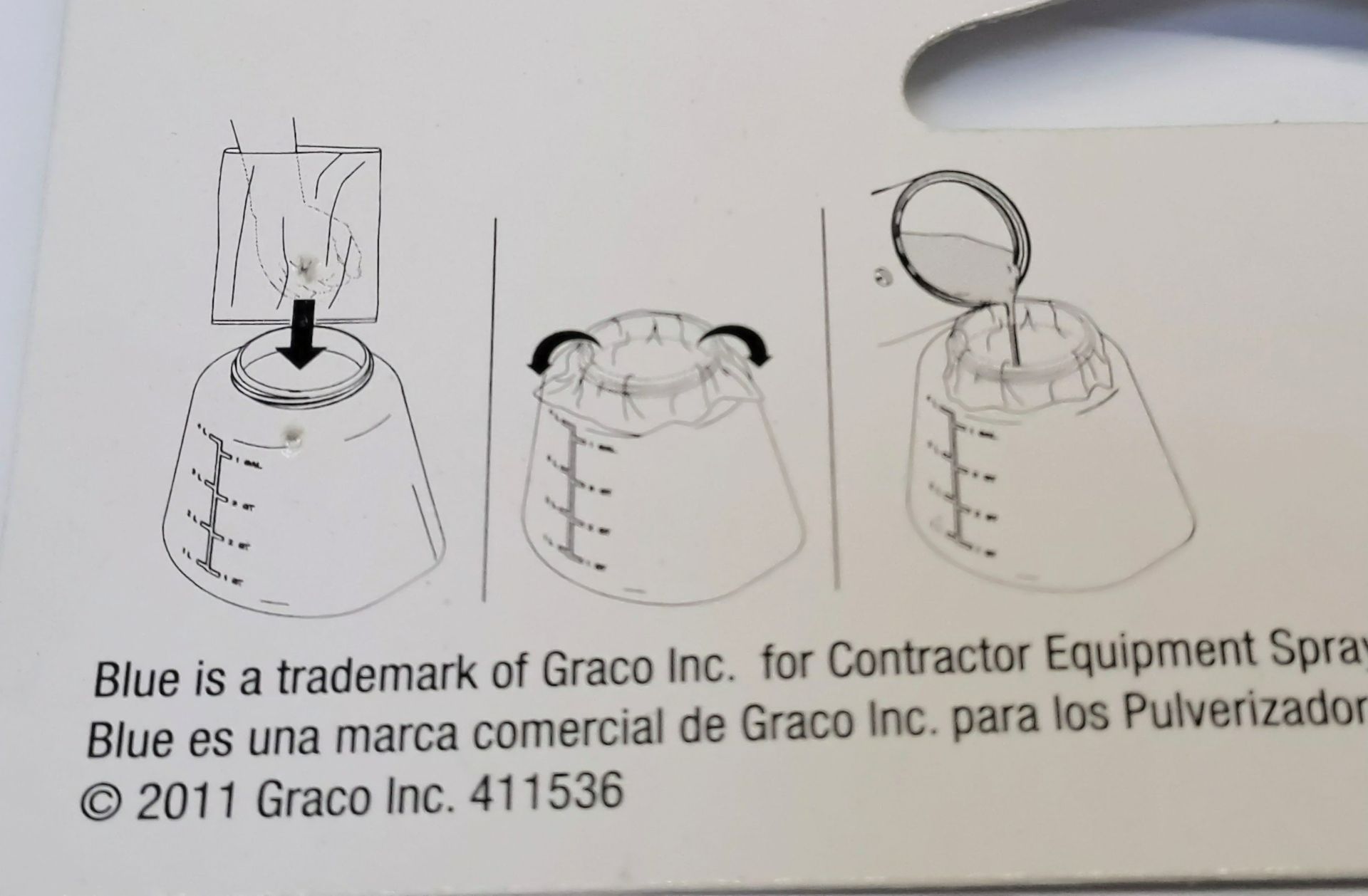 Graco 1 Liter Bechereinsätze (10er-Pack) - 16D562