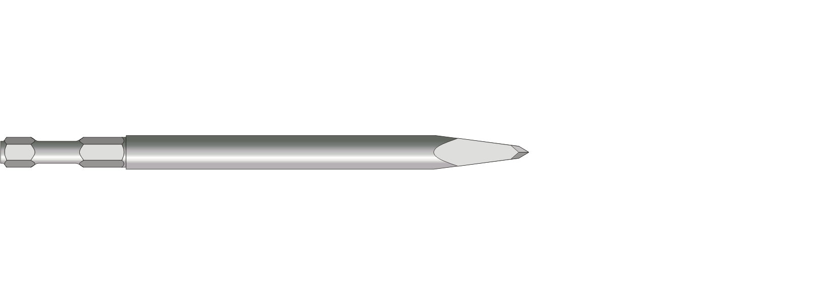 VOGT Spitzmeißel l = 300 mm 18mm Meißelaufnahme - M100.18