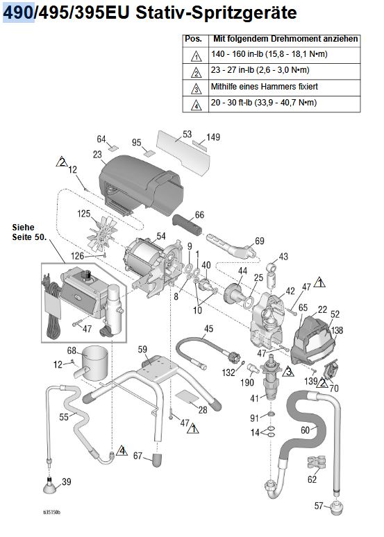 Graco Becher Saug / Ablass für GX21 und ST Max Modelle - 15G838