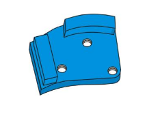 CONTEC Schleifschuh Diamant VS1 Blau